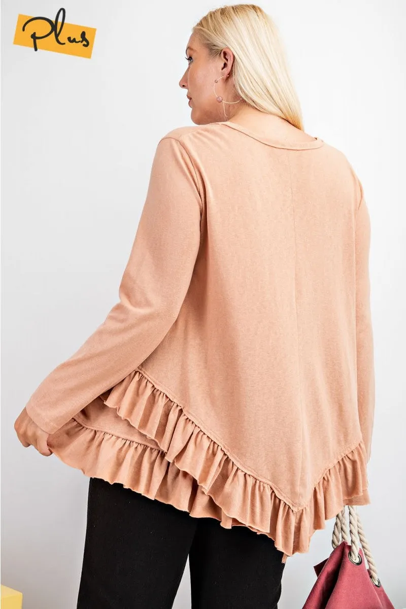 15492   Tammy Double-Ruffle Tunic