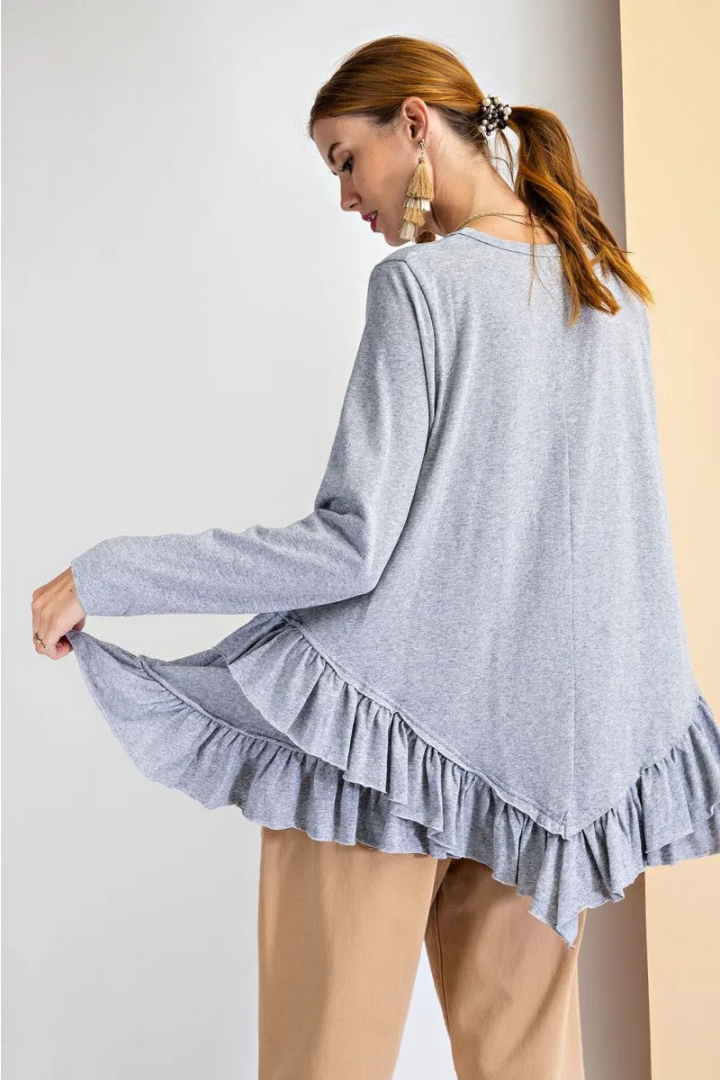 15492   Tammy Double-Ruffle Tunic