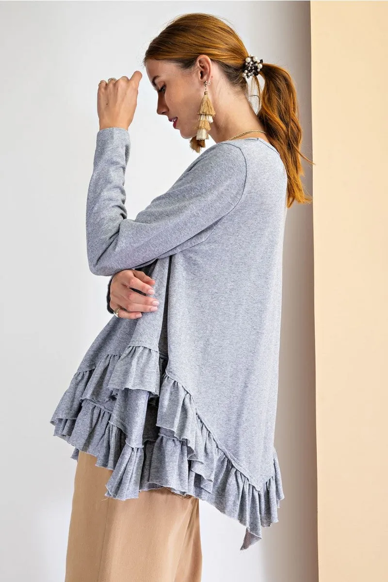 15492   Tammy Double-Ruffle Tunic