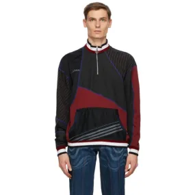 Ahluwalia Black and Red Femi Track Top
