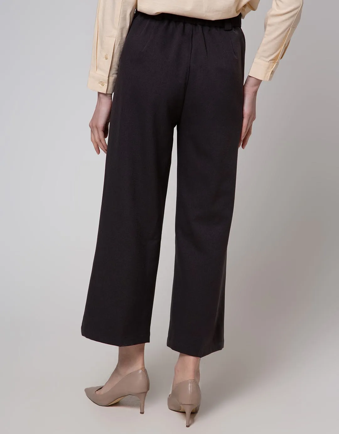 Annisa Long Pants Twill With Pleats In Front