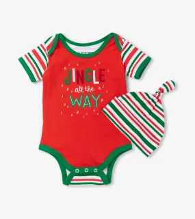 Baby Jingle All The Way Bodysuit