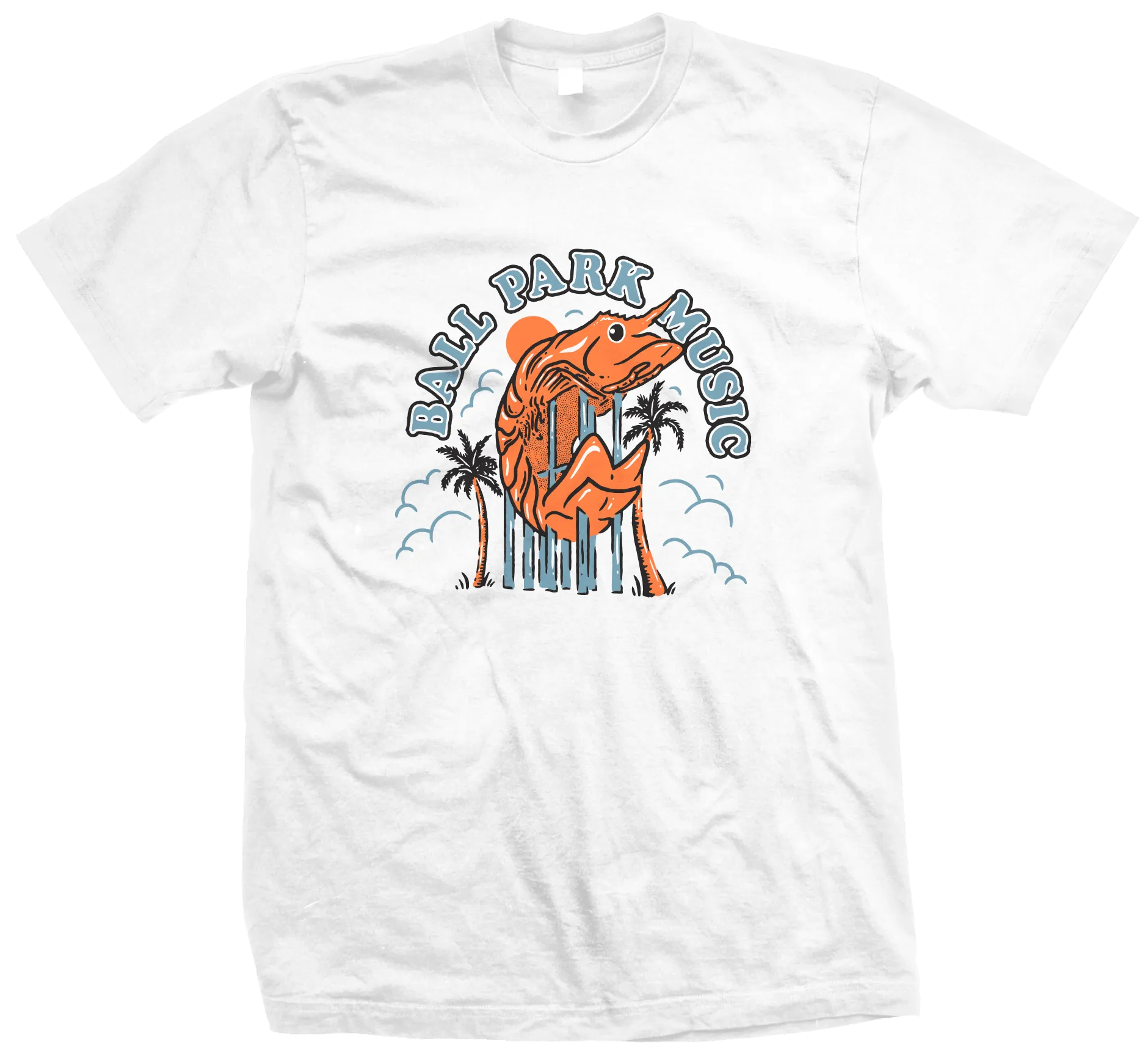 Ball Park Music / Prawn Tee (White)