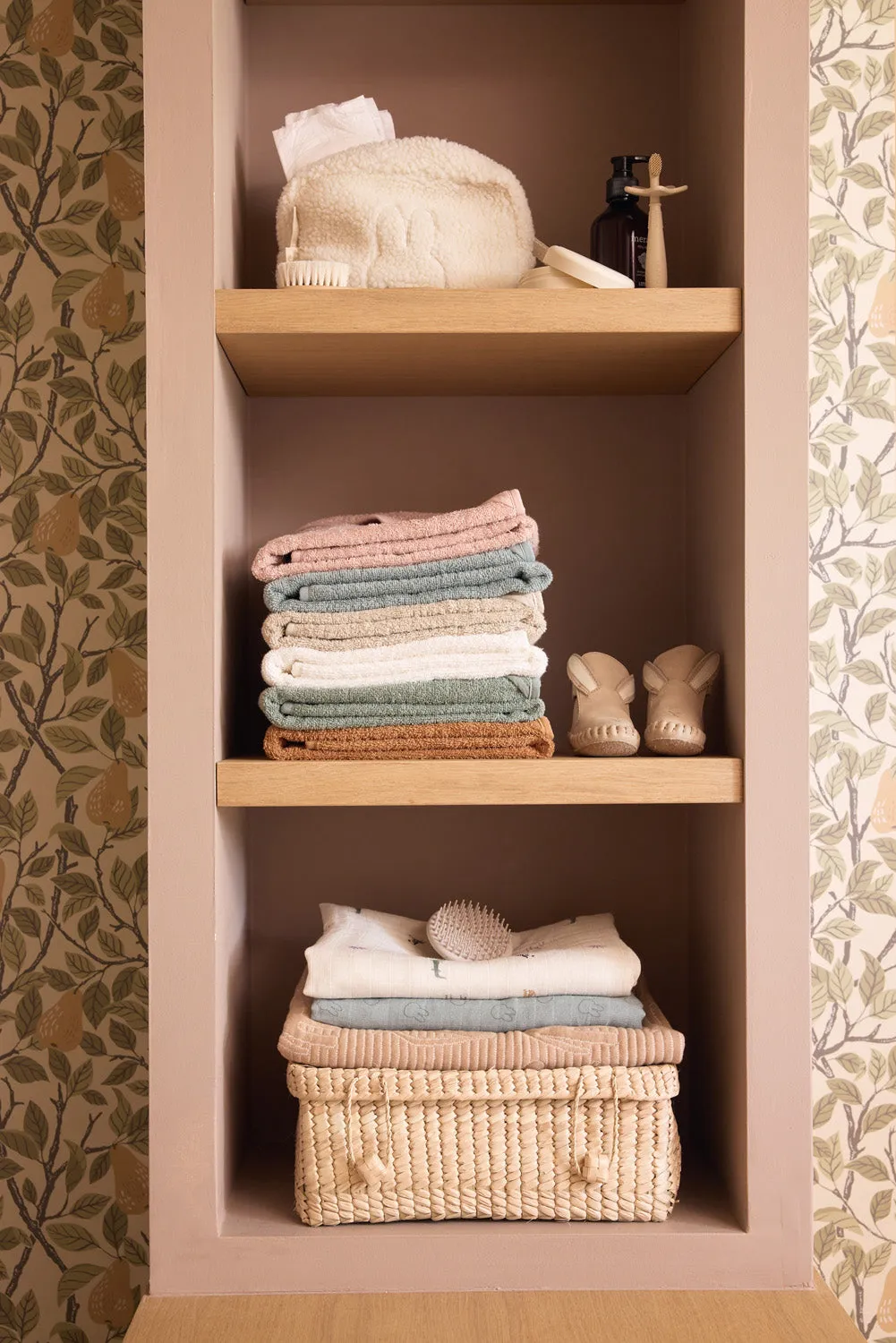 Bath cape Terry 75x75cm - Wild Rose