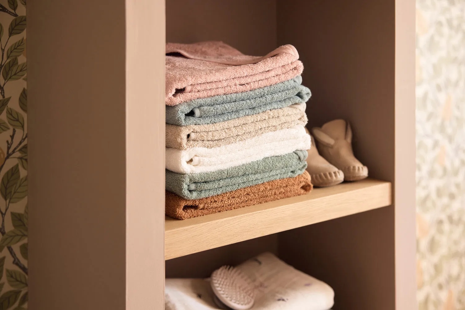 Bath cape Terry 75x75cm - Wild Rose