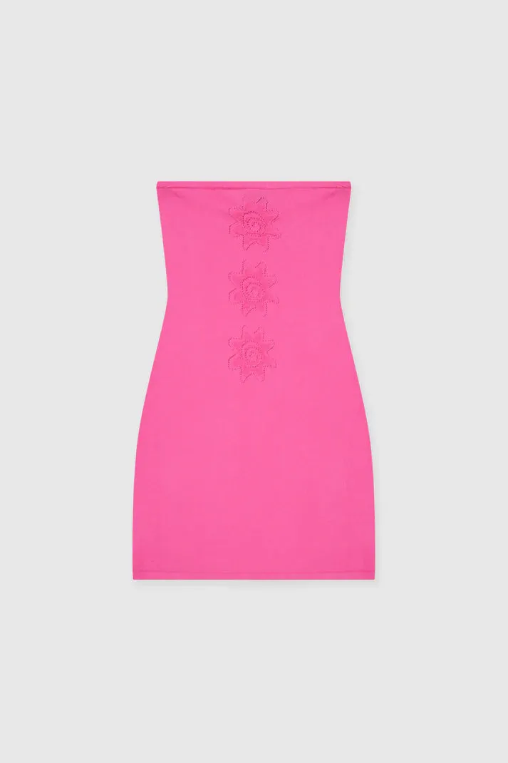 Bettina Strapless Tube Dress - CANDY