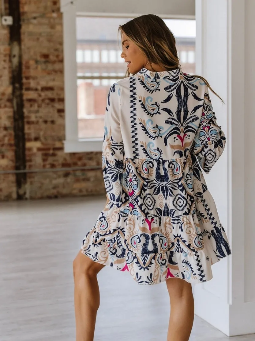 Boho Destination Tunic Dress
