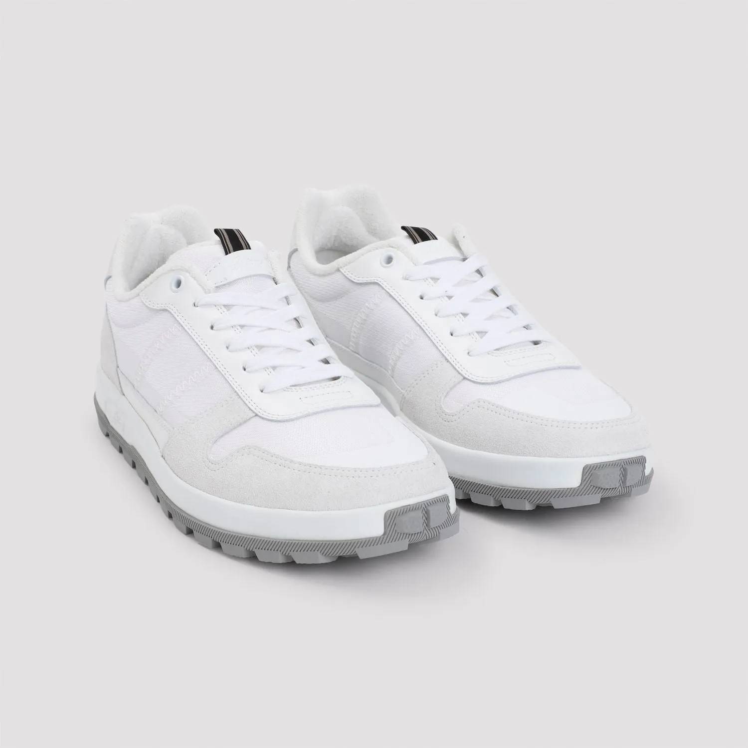 BRIONI Urban Luxe White Trainers