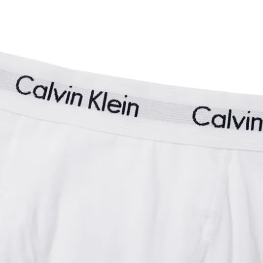 Calvin Klein Men's Cotton Stretch Boxer Briefs 3-Pack NU2666 All Black