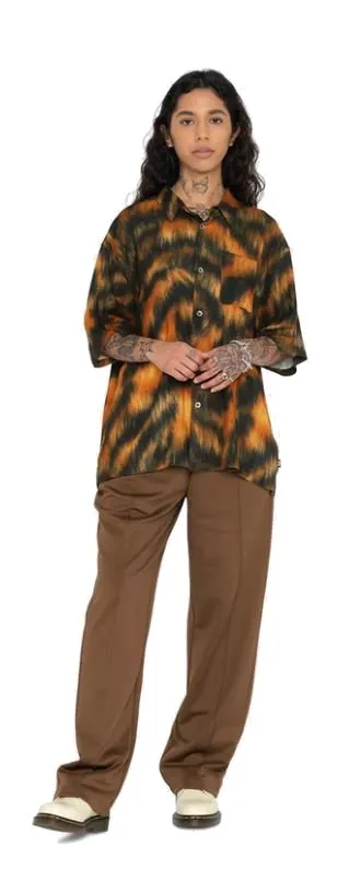Camisa Stussy Fur Print Tiger