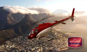 Choice of Helicopter Scenic Flights with Sport Helicopters, Cape Town