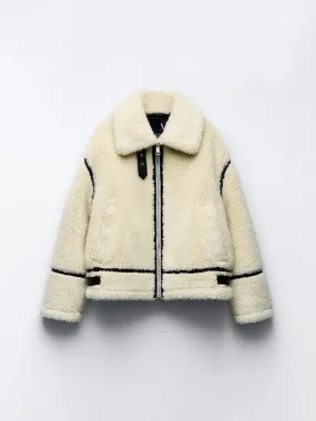 Cozy Teddy Jacket for Fall and Winter Fashion