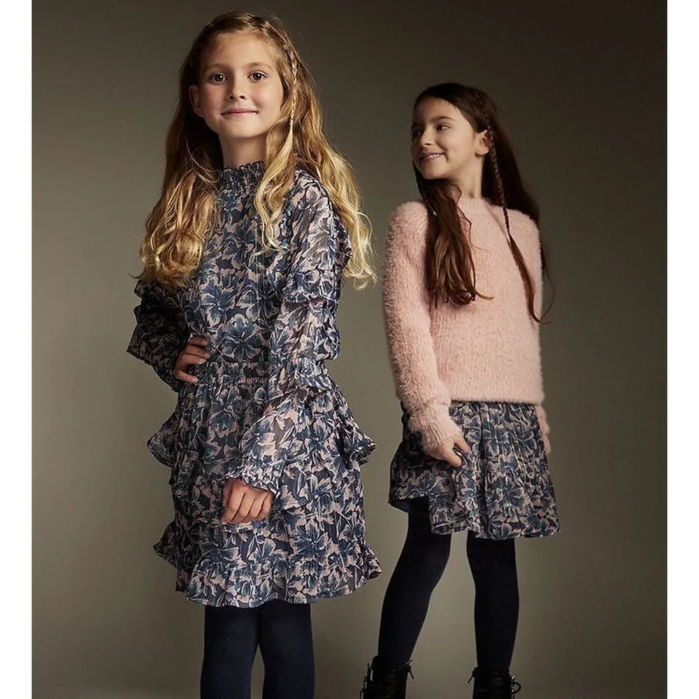 Creamie Girls Pullover Knit Glitter