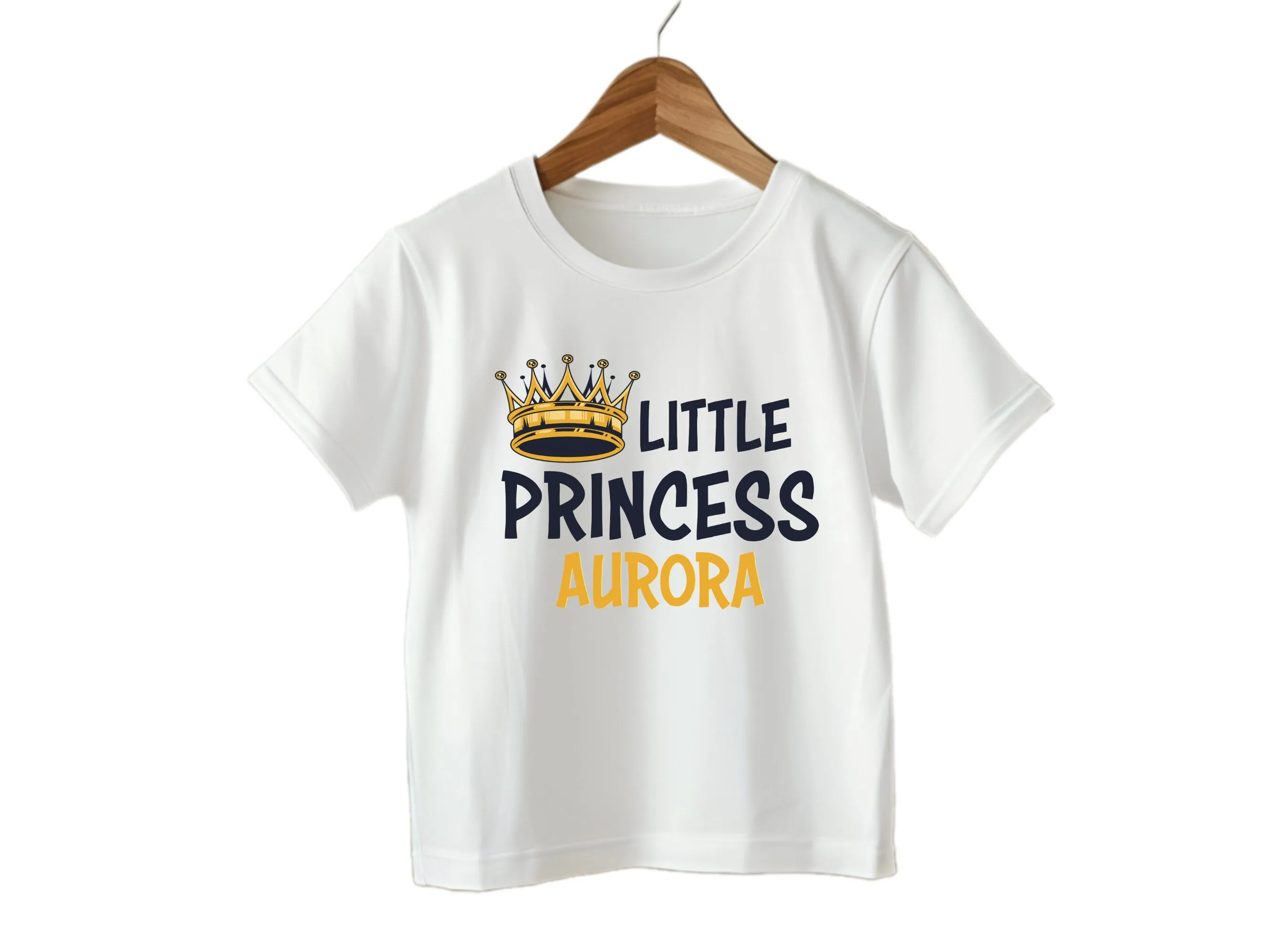 Custom Baby Name Birthday Girl Bodysuits Gift Little Princess