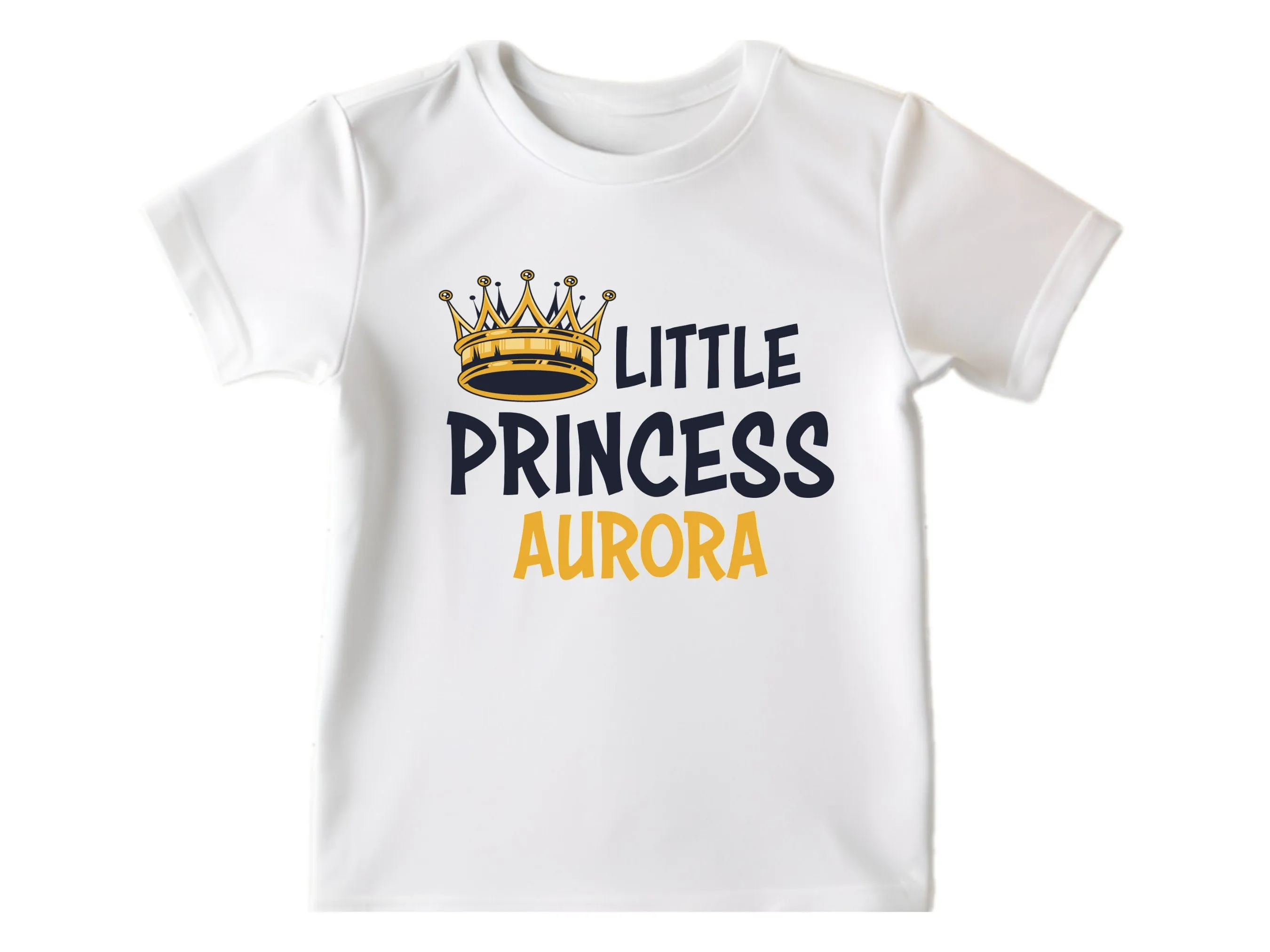 Custom Baby Name Birthday Girl Bodysuits Gift Little Princess