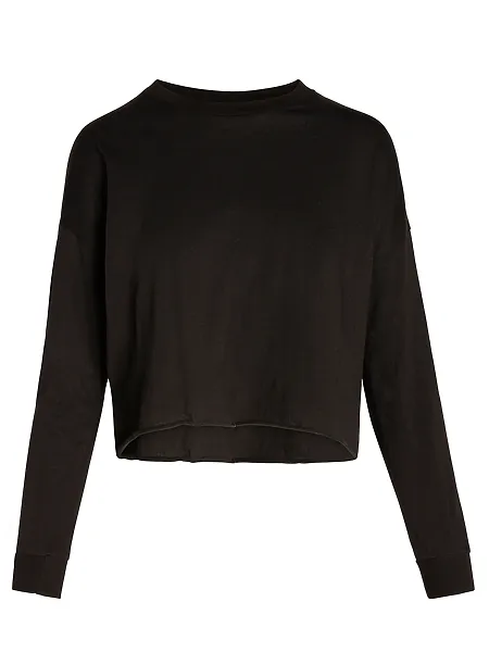 Custom Embroidery - Zuni - Women’s Long Sleeve Crop Tee - ZS2103