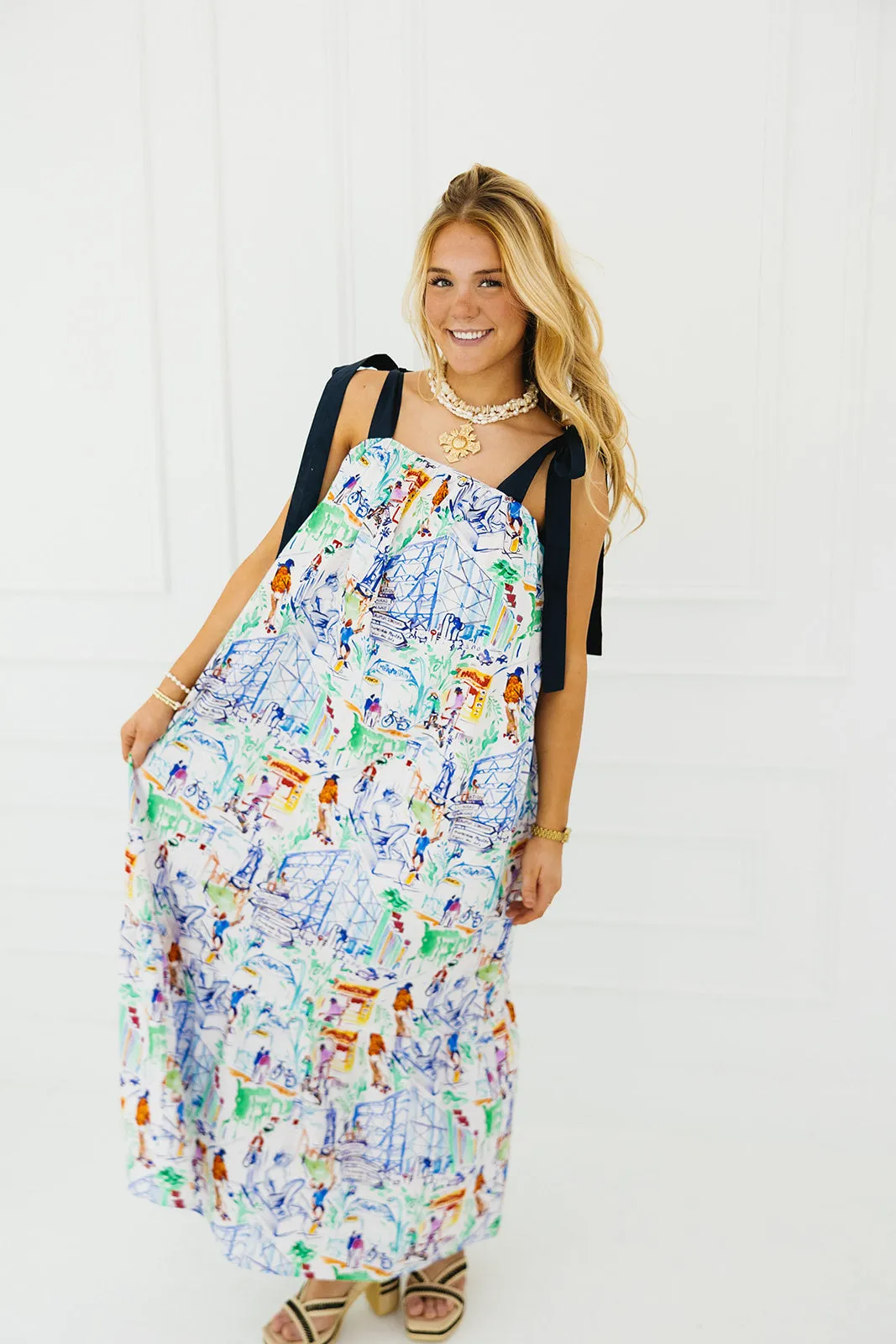 Cylia Maxi Dress - French Area