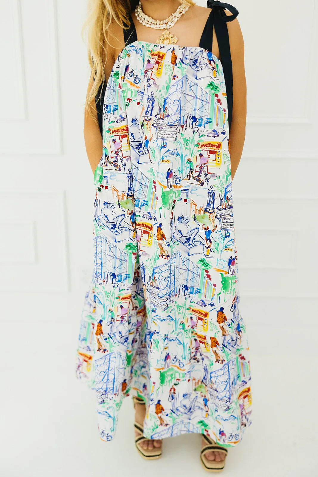 Cylia Maxi Dress - French Area