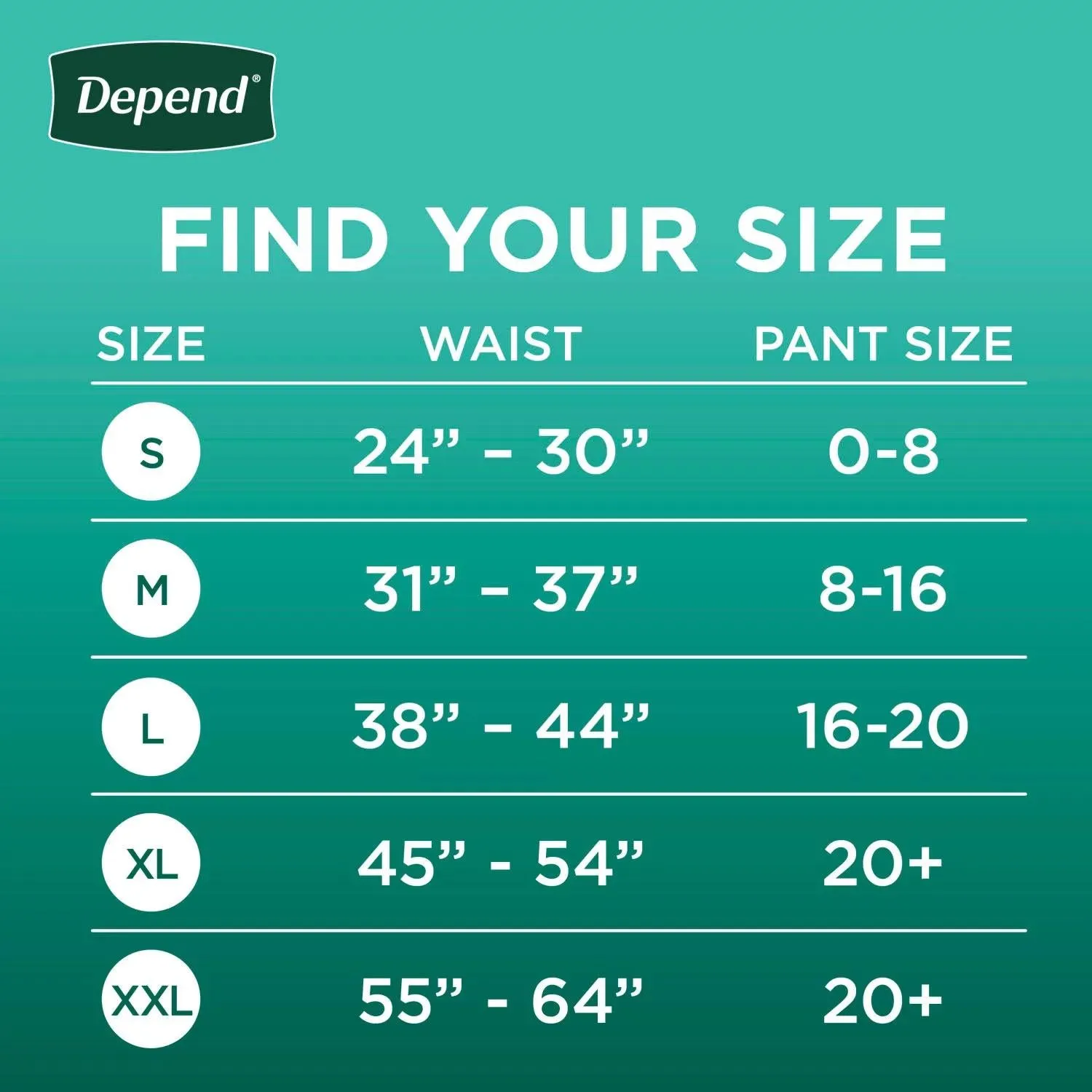 Depend Fresh Protection Incontinence Underwear for Women, XXL, 44 ct.