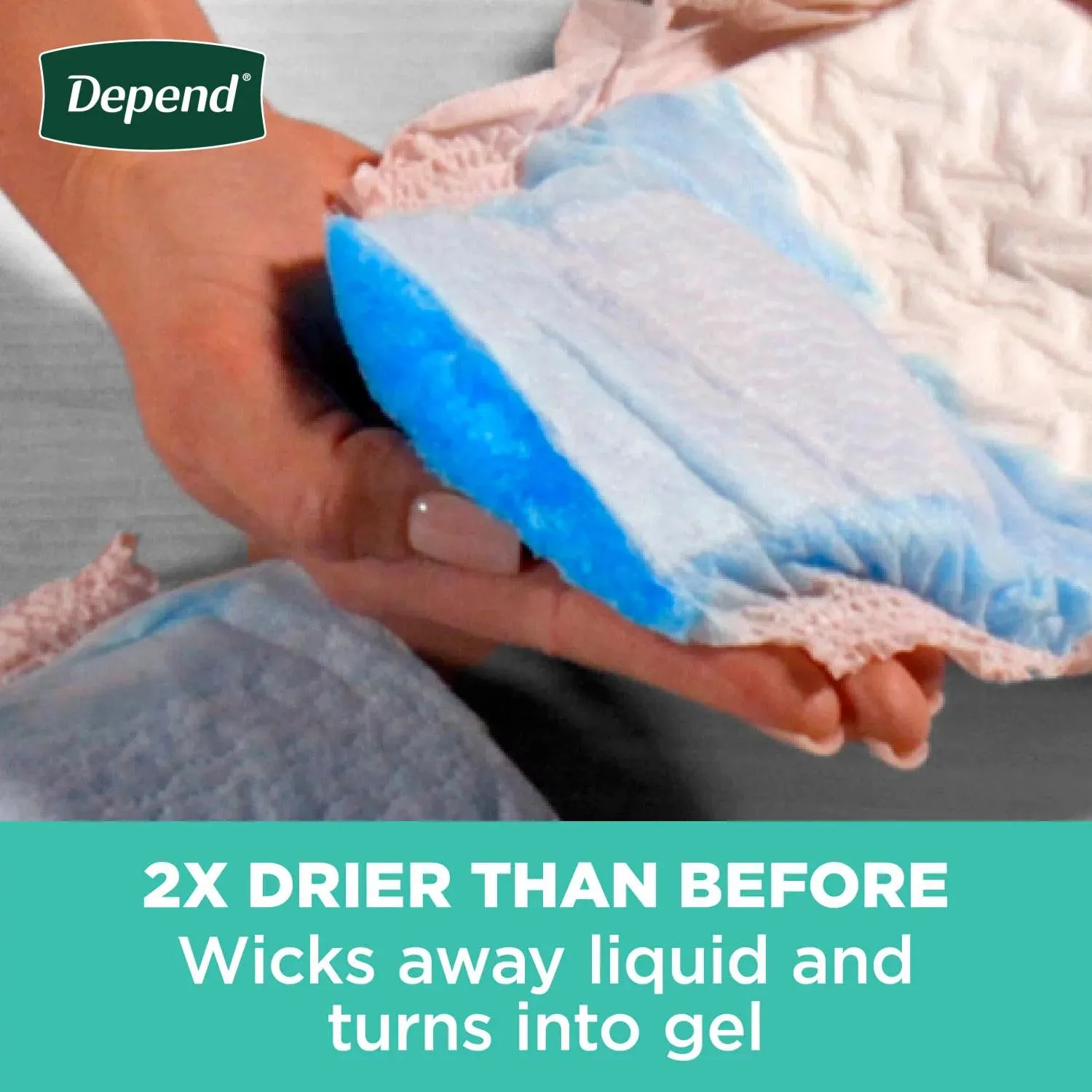 Depend Fresh Protection Incontinence Underwear for Women, XXL, 44 ct.
