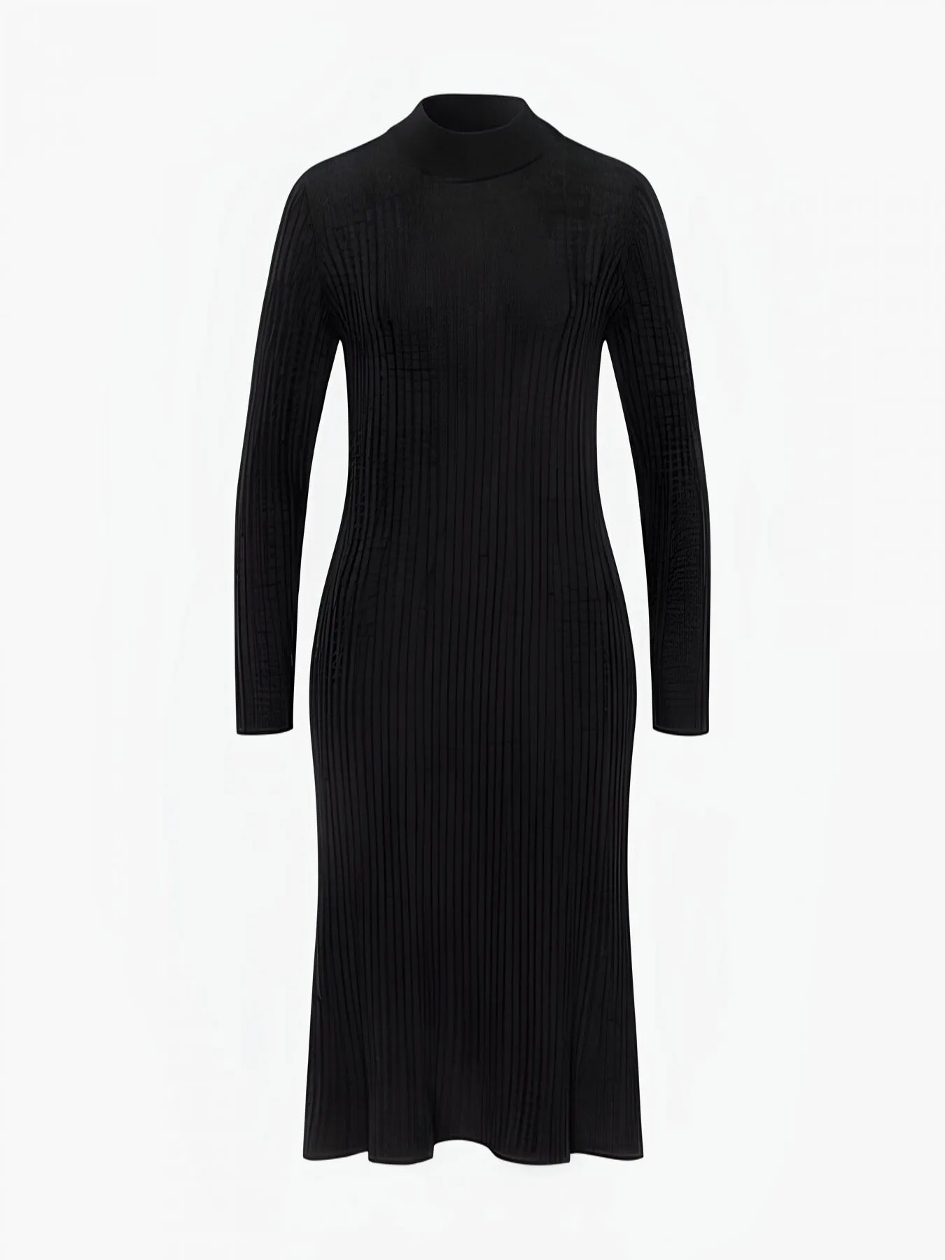 Dress in Rib Knit