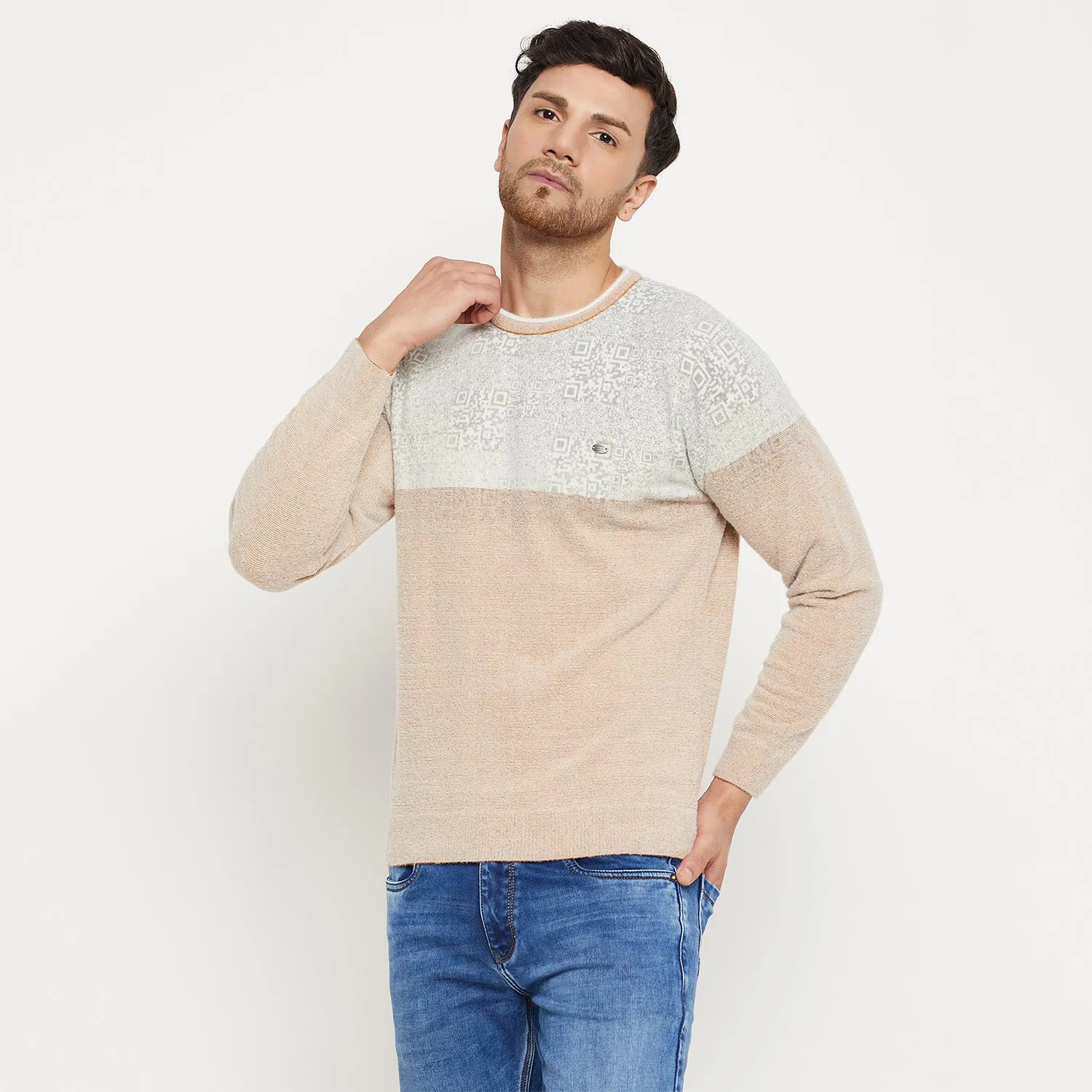Duke Stardust Men Full Sleeve Round Neck Pullover (SDS2071R)
