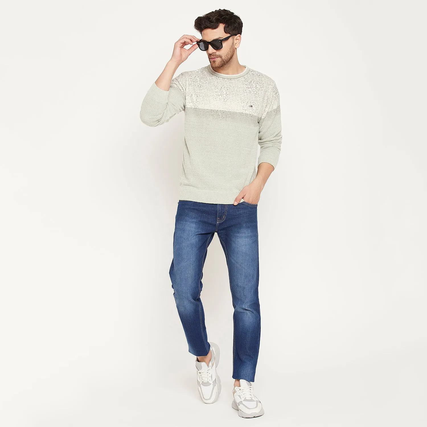 Duke Stardust Men Full Sleeve Round Neck Pullover (SDS2071R)
