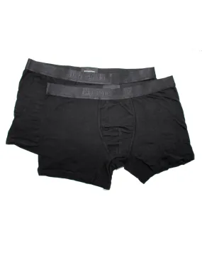 Ermenegildo Zegna Boxer Briefs Black Men Underwear 2 Pack - Stretch Cotton XL SALE