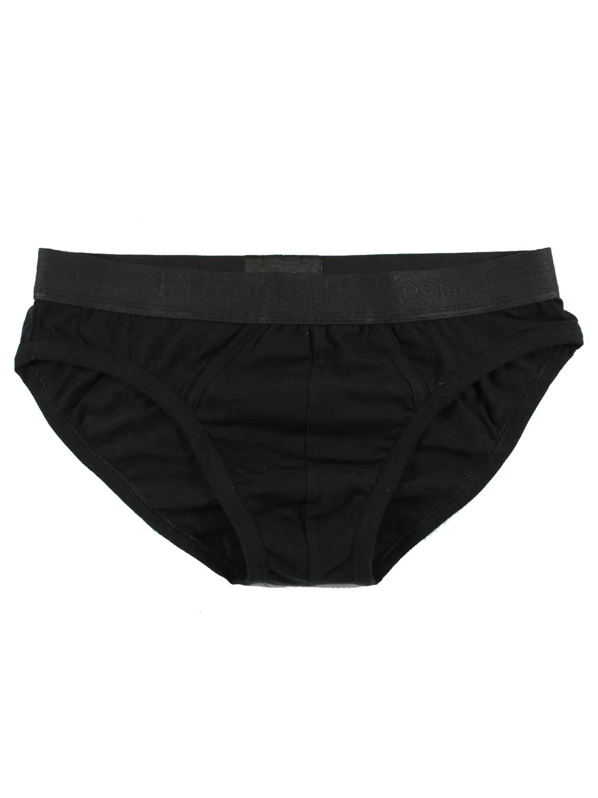 Ermenegildo Zegna Underwear Black Stretch XXL Cotton Midi Brief 2 Pack SALE