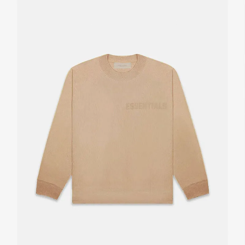 Fog Essentials Long Sleeve T-Shirt Unisex Loose Sweater