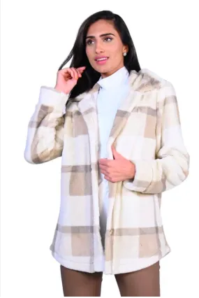 Frank Lyman Faux Fur Shacket | Style: 223708U