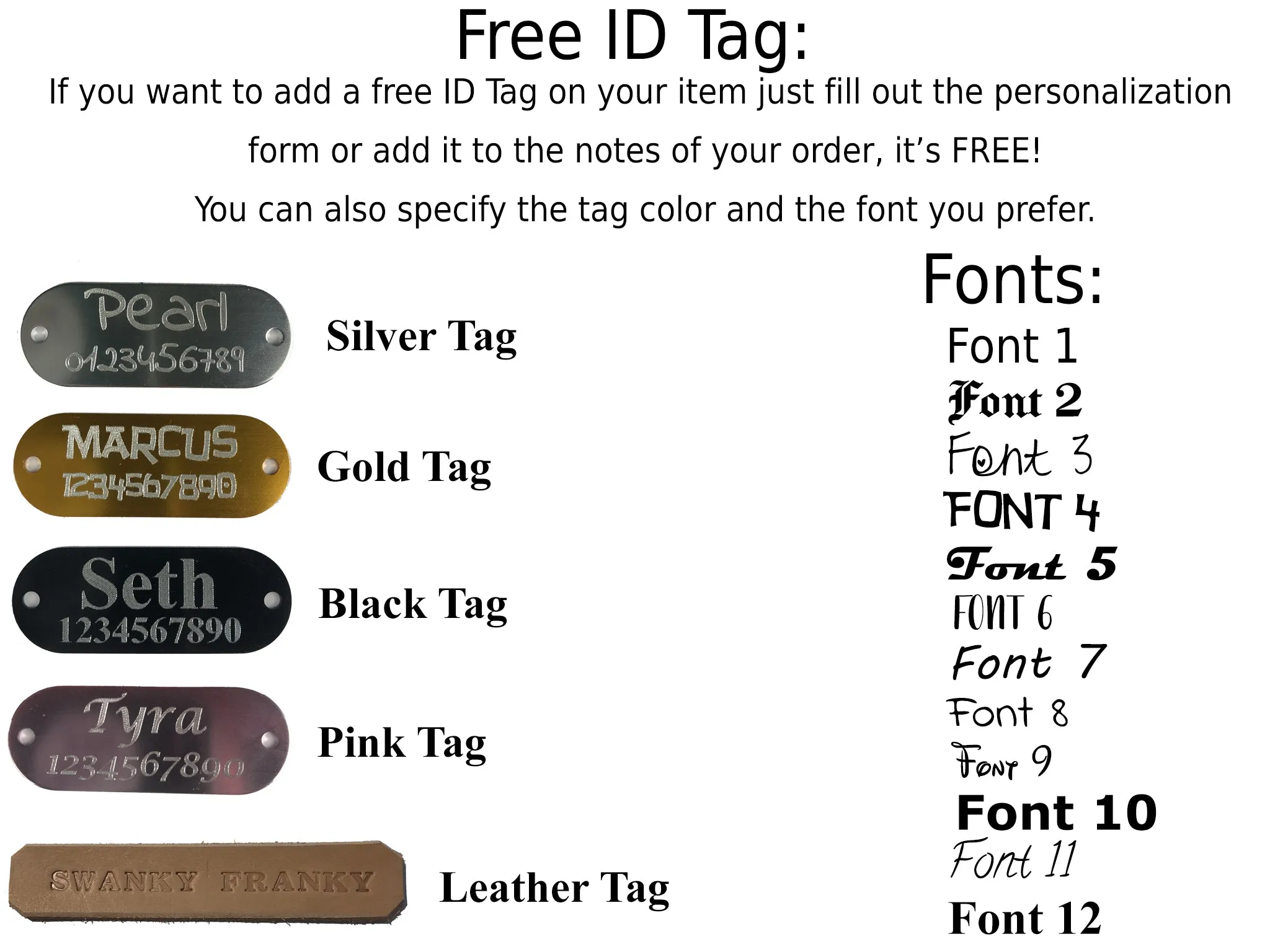 Fully Customizable Padded Quick Release Leather Dog Collar