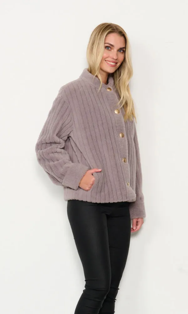 FURFY- Faux Fur Jacket