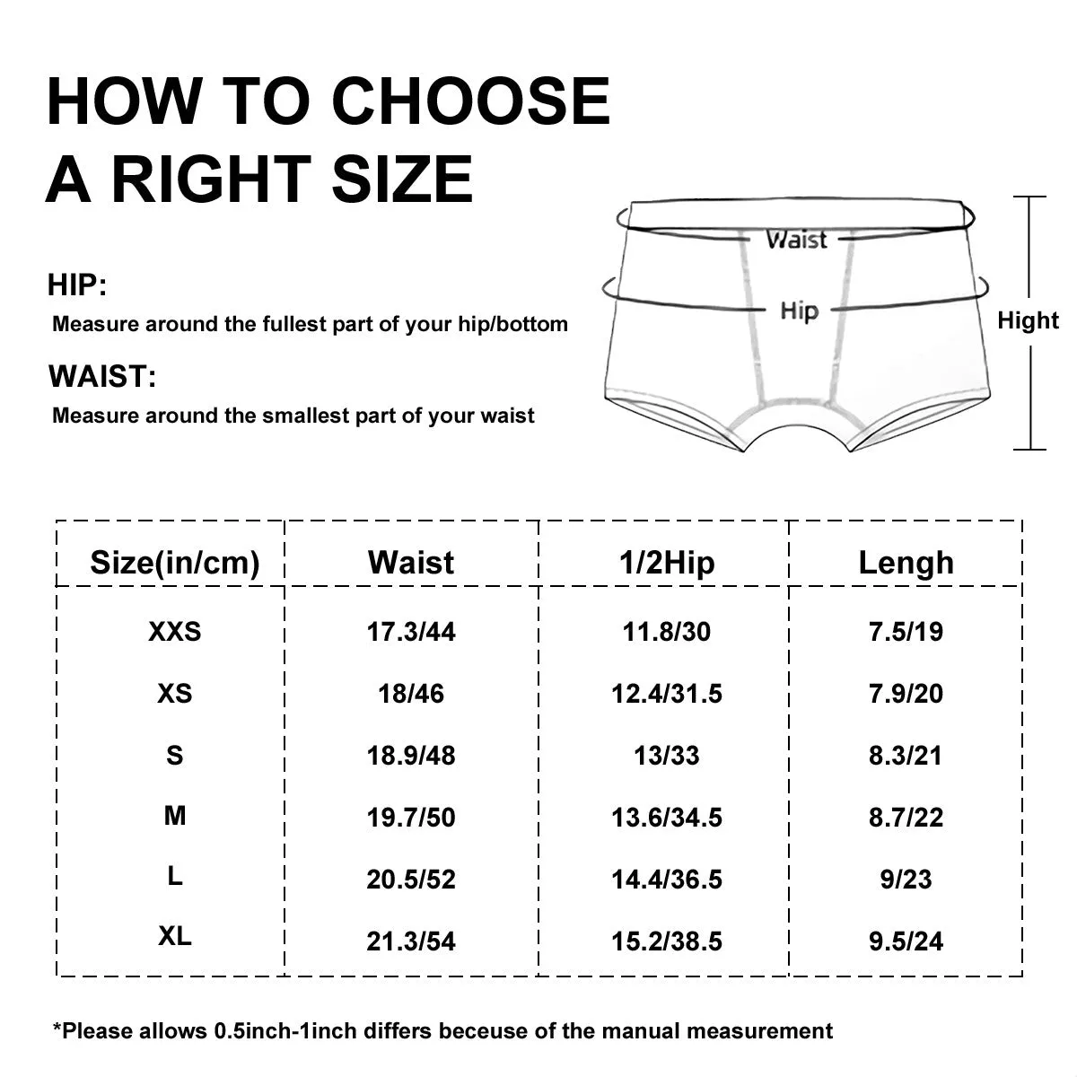Girls Boxer Briefs Underwear - Sasquatch Underwear, Girls Underwear