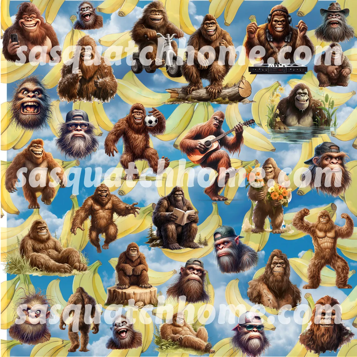 Girls Boxer Briefs Underwear - Sasquatch Underwear, Girls Underwear