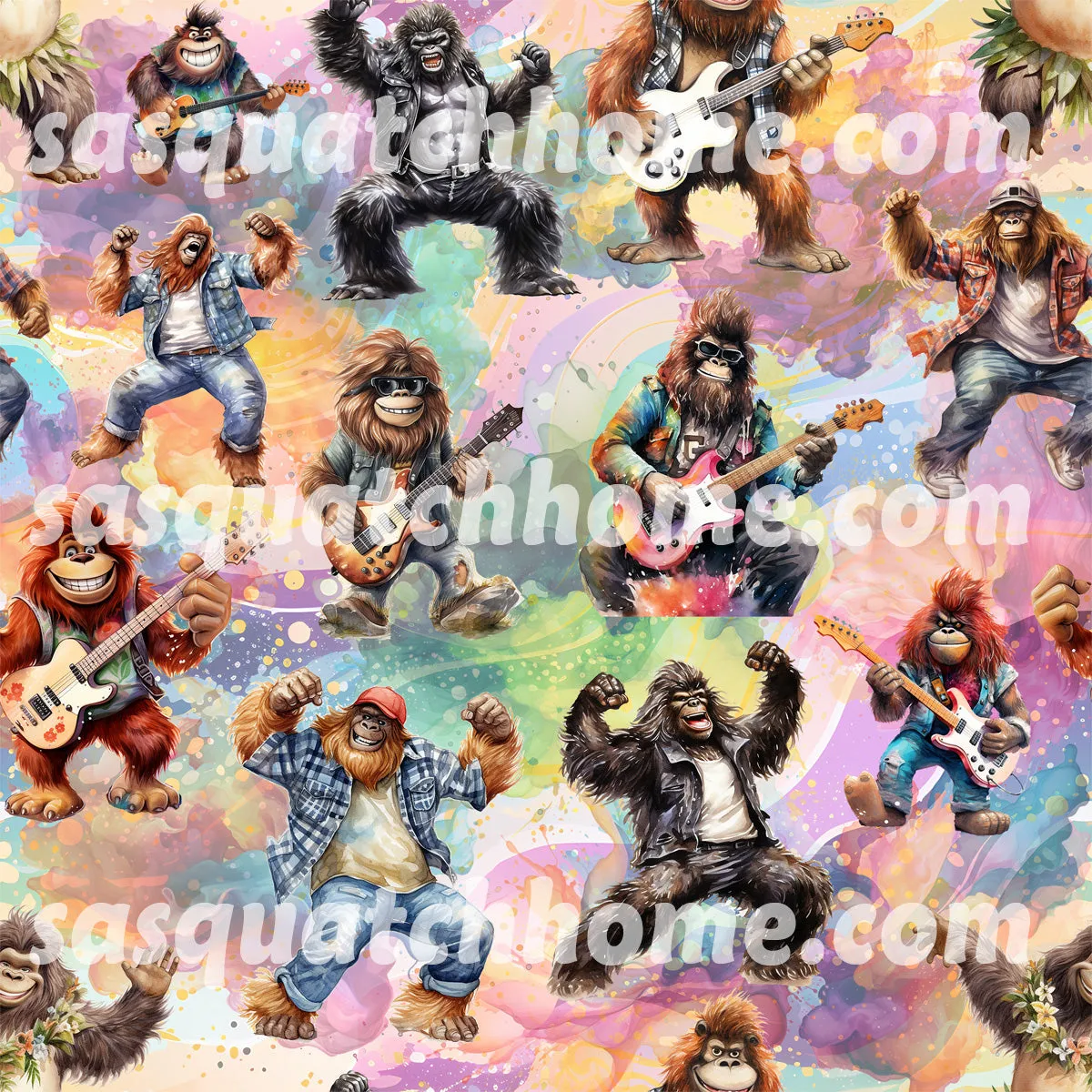 Girls Boxer Briefs Underwear - Sasquatch Underwear, Girls Underwear