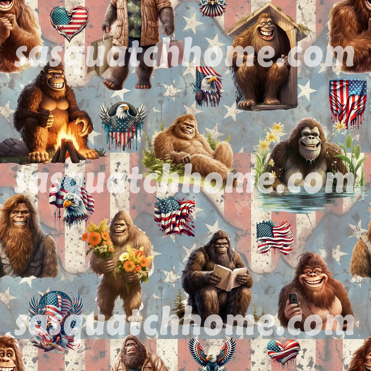 Girls Boxer Briefs Underwear - Sasquatch Underwear, Girls Underwear