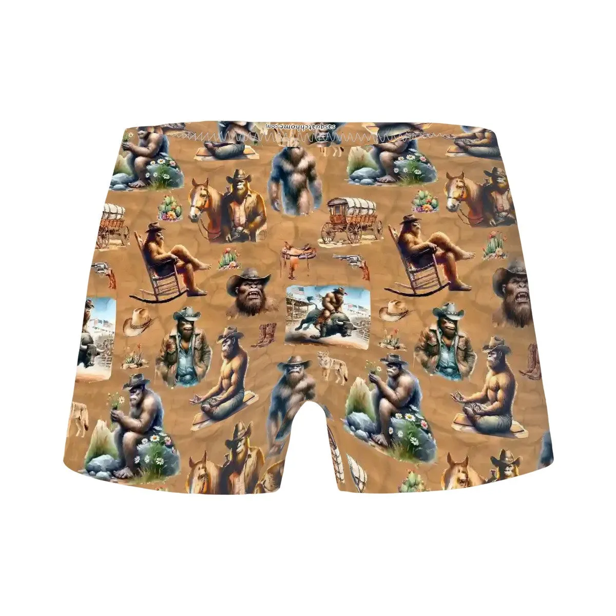 Girls Boxer Briefs Underwear - Sasquatch Underwear, Girls Underwear