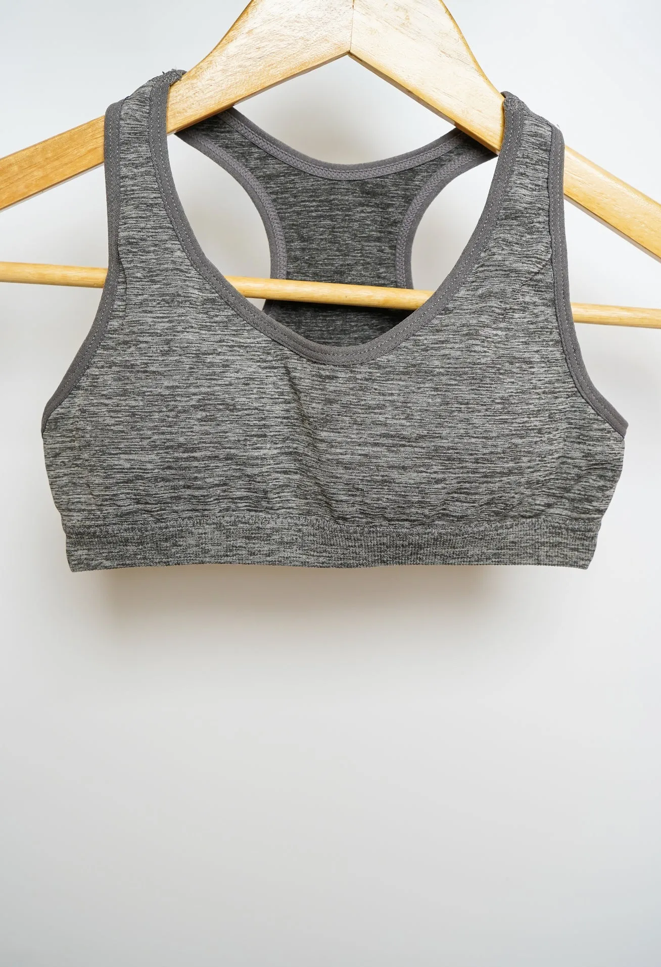 Grey Melange Sports Bra
