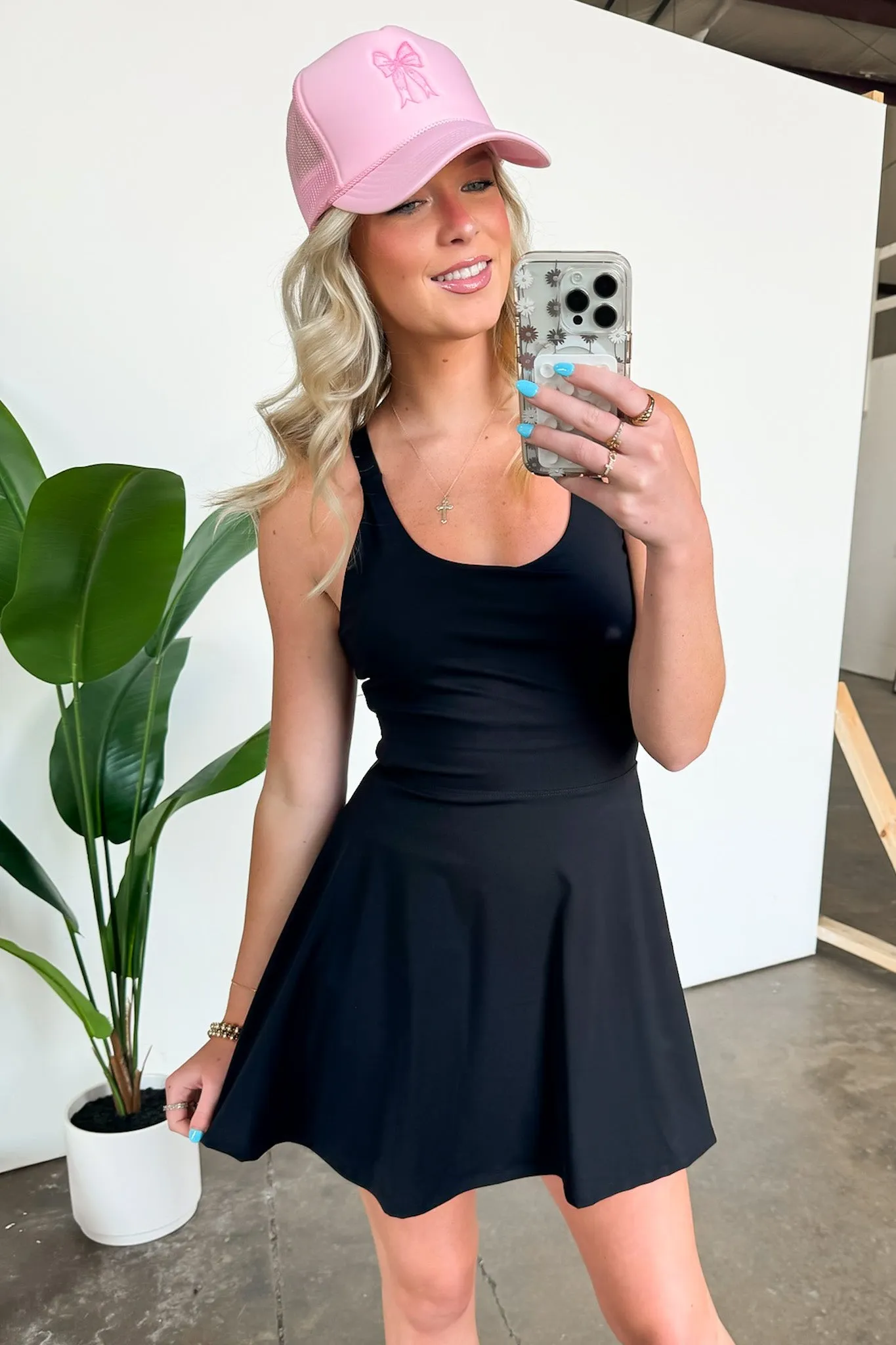 Halie Scoop Neck Active Dress - FINAL SALE