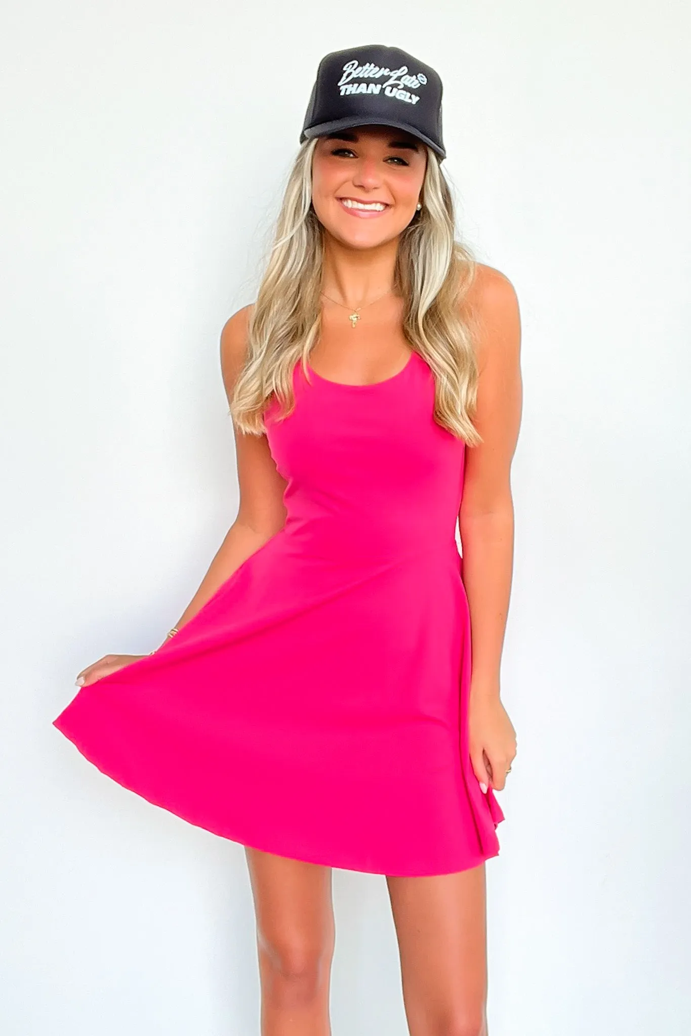 Halie Scoop Neck Active Dress - FINAL SALE