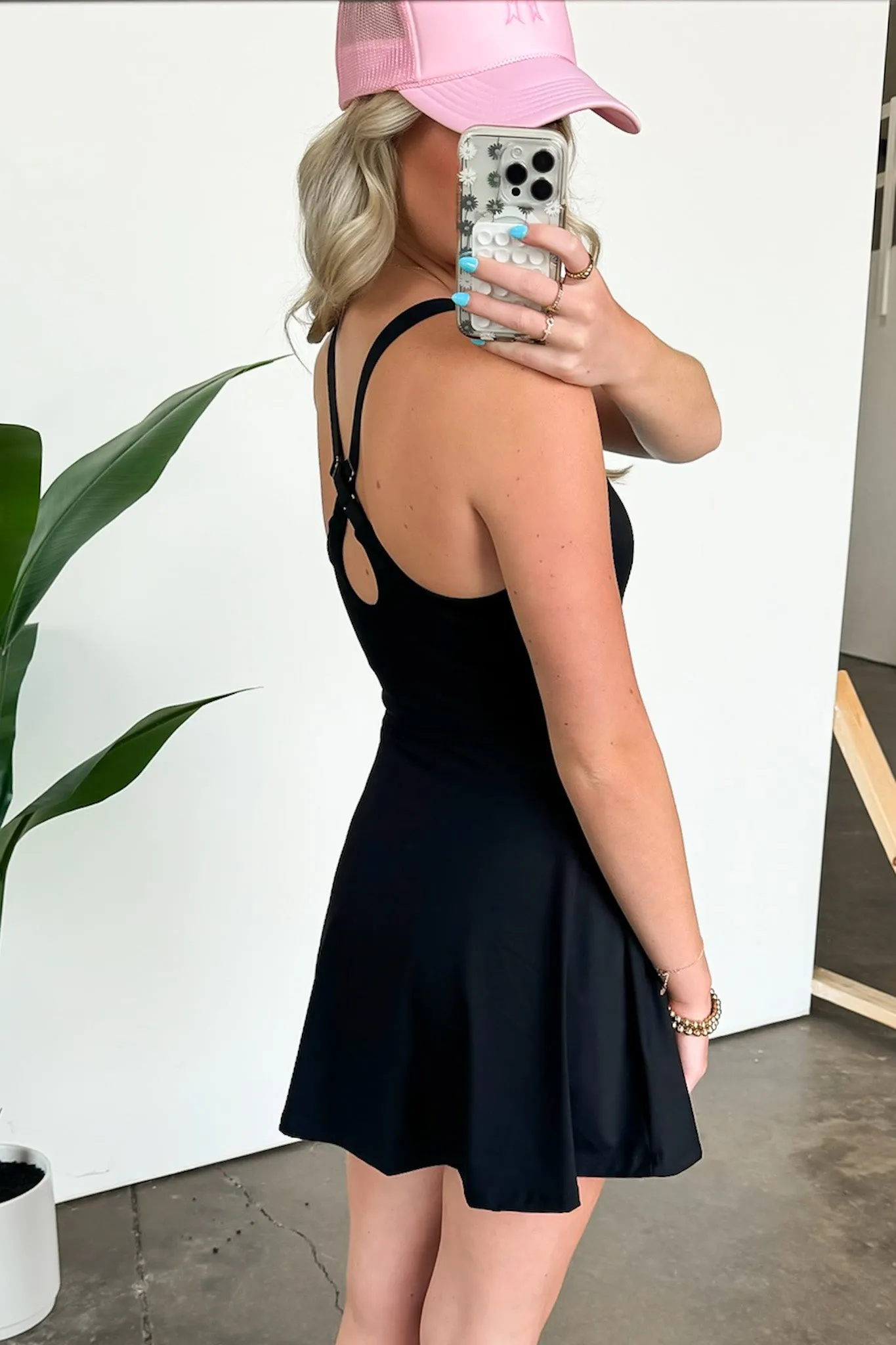 Halie Scoop Neck Active Dress - FINAL SALE