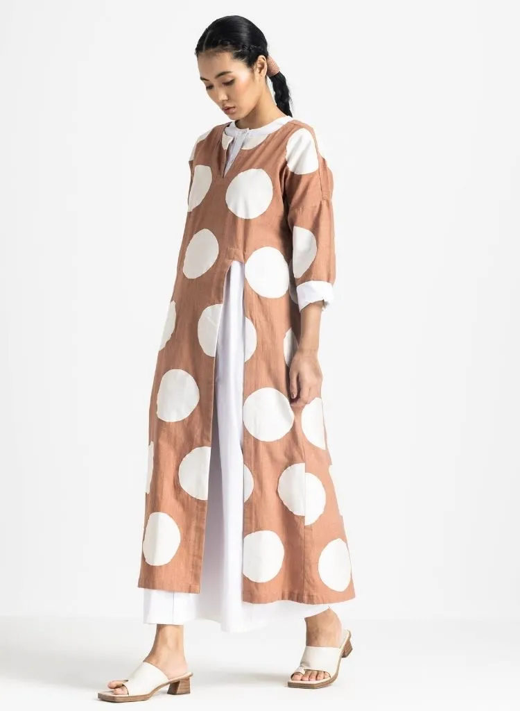 High Slit Applique Tunic