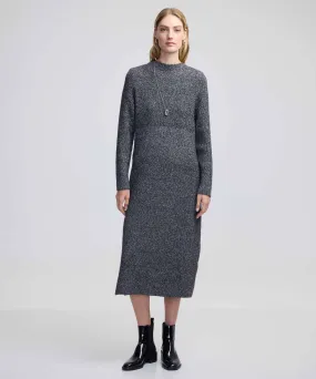 Ipekyol Belted Knit Dress Grey
