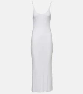 Khaite Leesel jersey slip dress