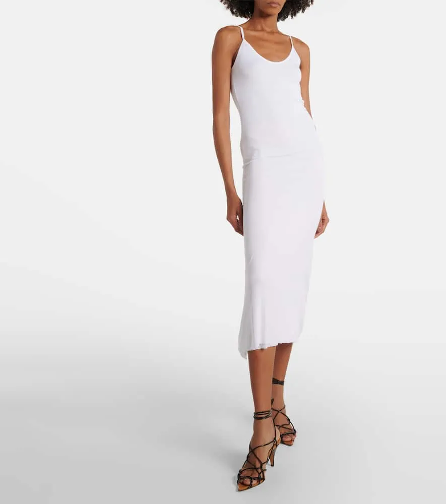 Khaite Leesel jersey slip dress