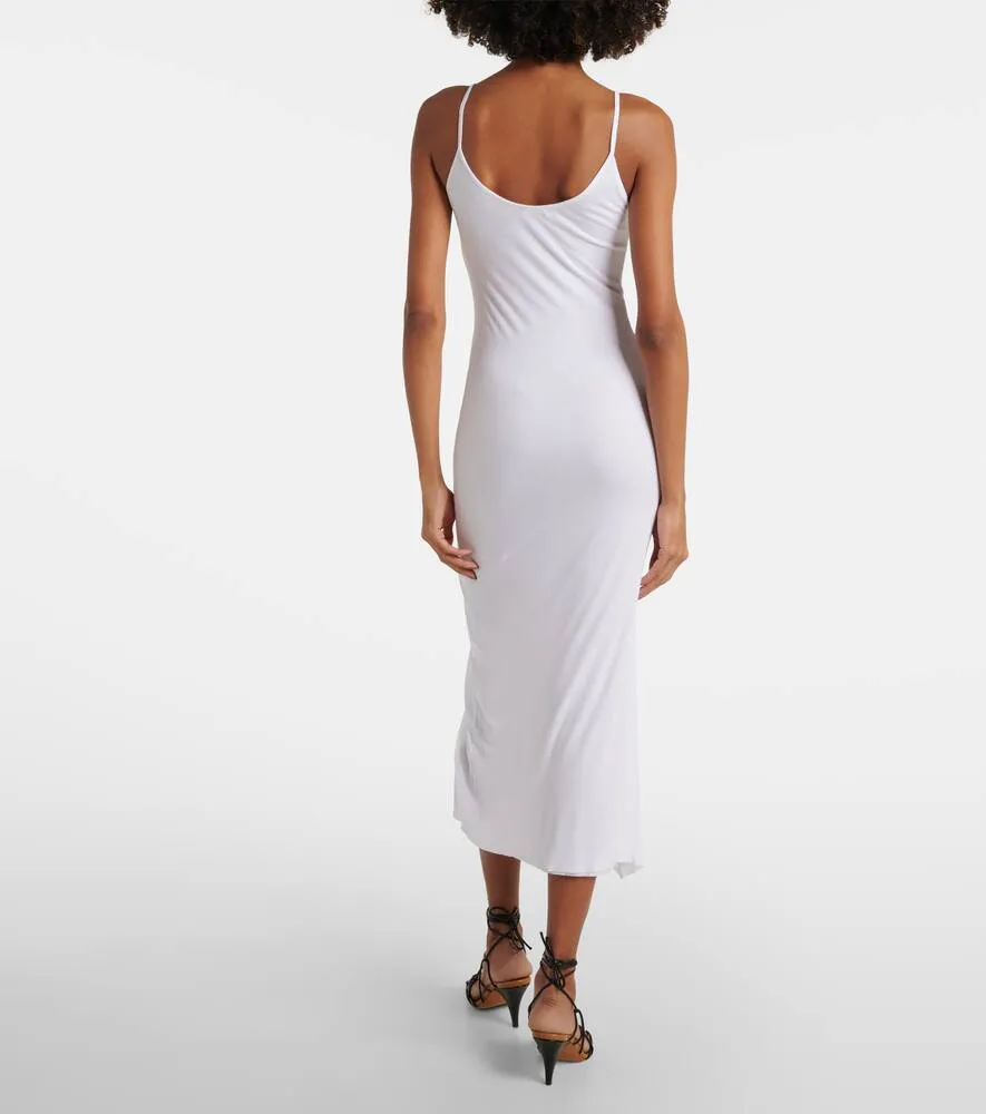 Khaite Leesel jersey slip dress