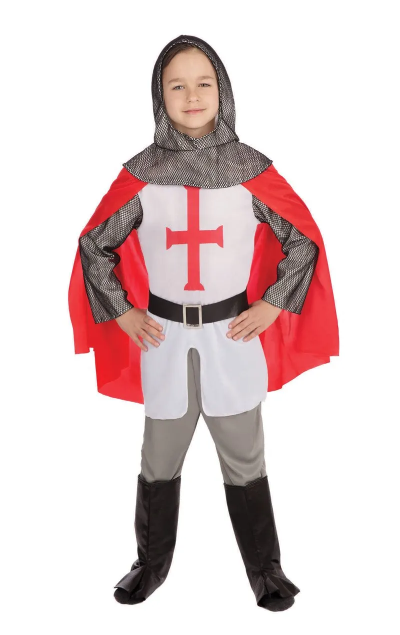 Kids Crusader Knight Costume