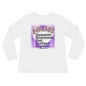 Ladies’ Long Sleeve B4HEART Heart T-Shirt