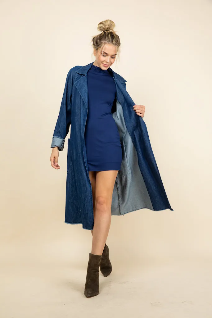 Long balloon sleeves mini bodycon dress